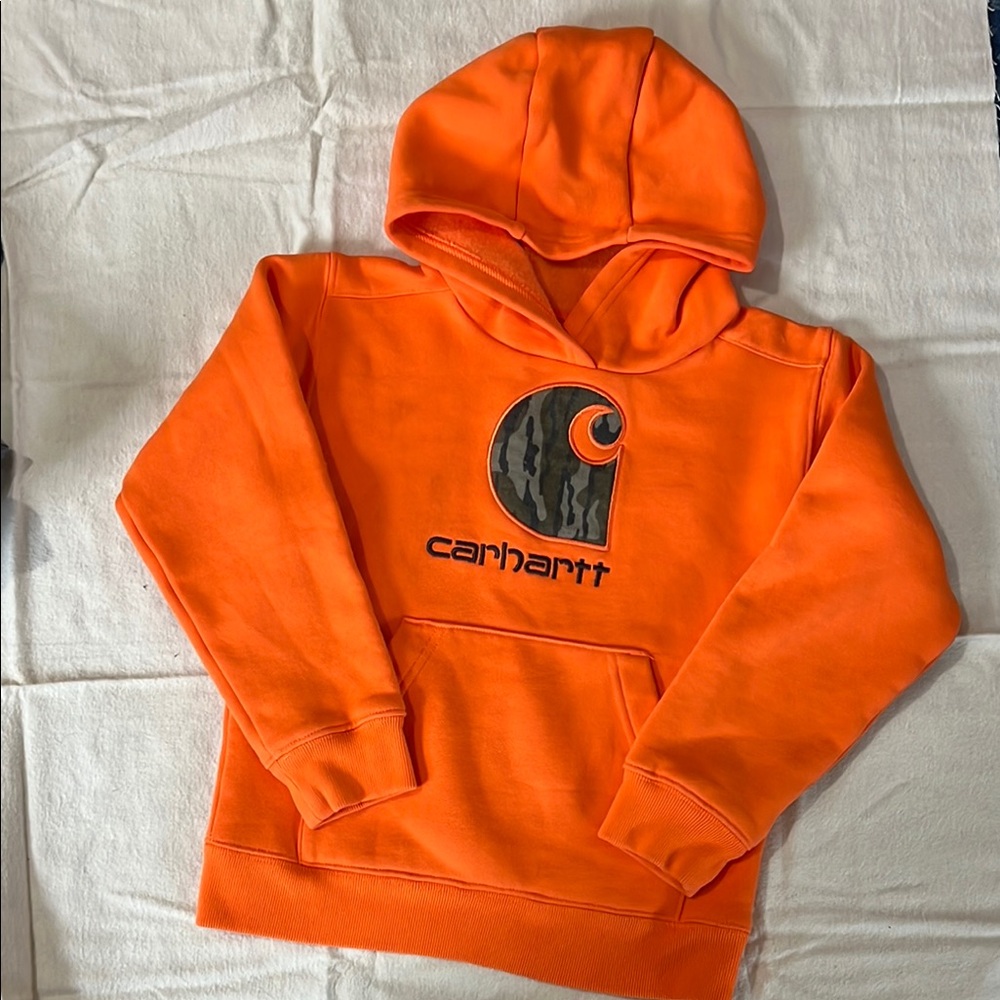 Carhartt Orange Hoodie kids 6